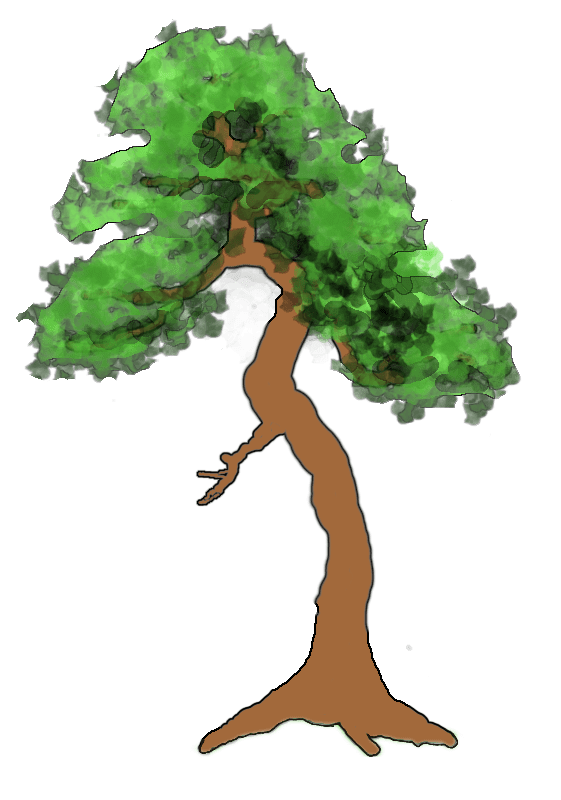 Image d'un arbre de style lettré ( Bunjing )