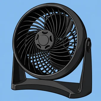 Exemple d'un ventilateur